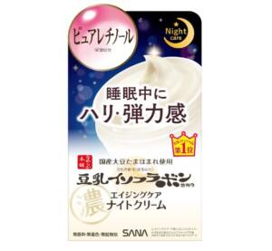 SANA Namerakahonpo- Wrinkle Night Cream [50g] - Image 2