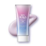 Rohto Skin Aqua -Tone Up UV Essence SPF 50+ PA++++ Lavender [80g] - Image 2