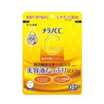 Rohto Mentholatum – Melano CC Vitamin C Intensive Treatment Mask Plus [10 Sheets]