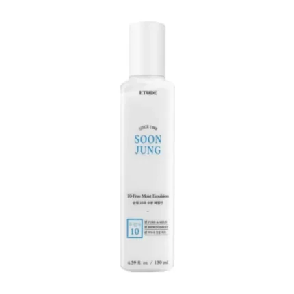 ETUDE- Soon Jung 10-Free Moist Emulsion (130ml)