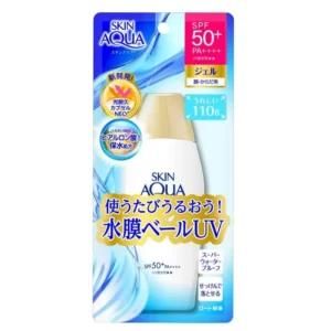 Rohto Skin Aqua – UV Super Moisture Gel Sunscreen SPF 50 / PA++++ [110g] 2023 Formula