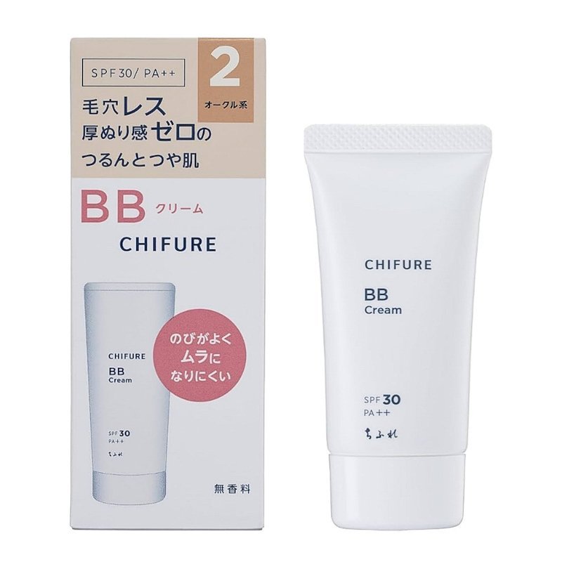 CHIFURE – BB Cream SPF 30 PA++ Beige2 [30g]